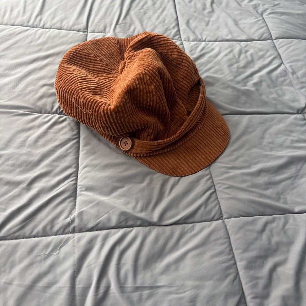 David and Young Corduroy Pants in Rust Brown